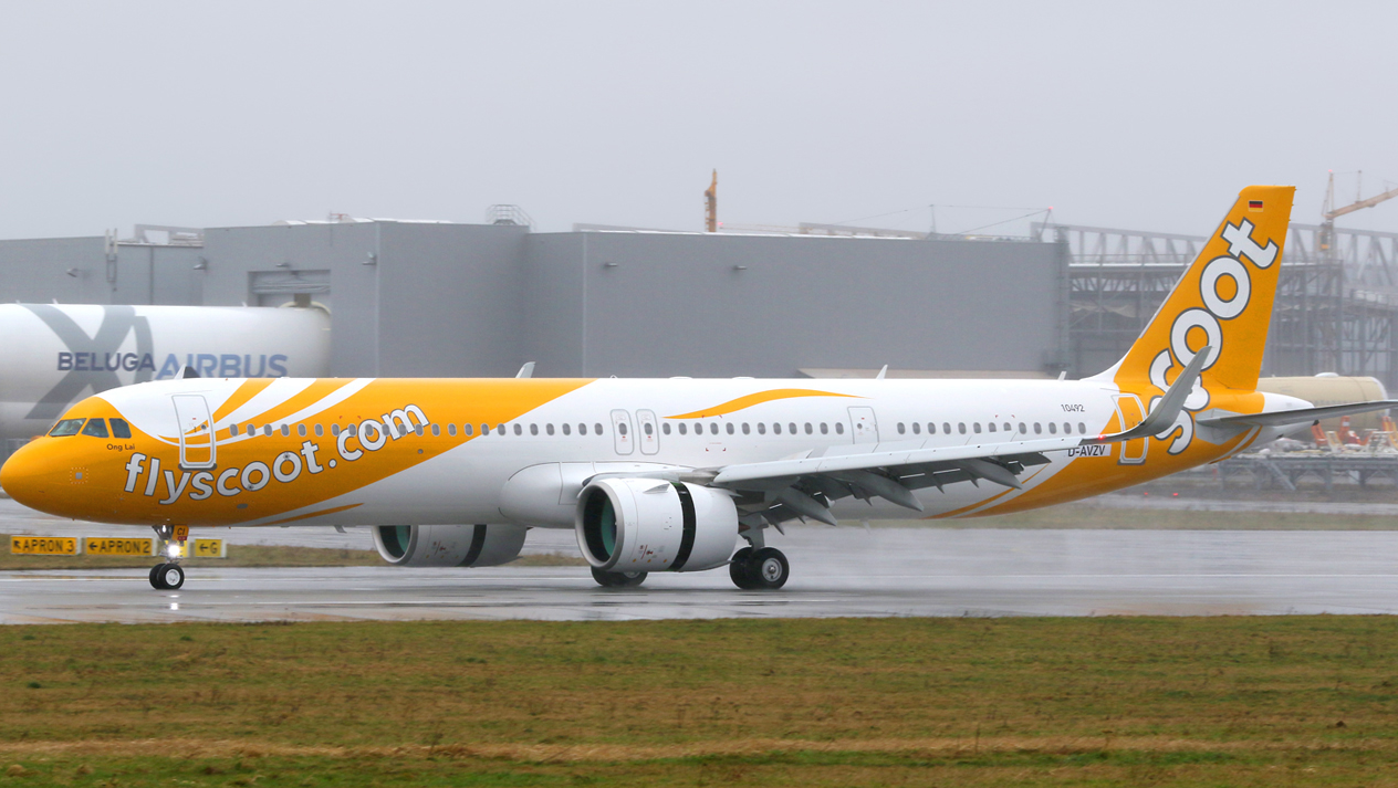 SMBC Aviation Capital delivers Airbus A321neo to Scoot